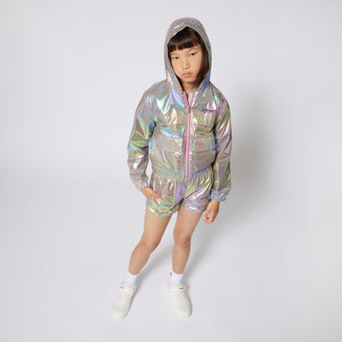 HUGO Short para niña y adolescente tornasol